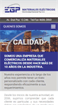 Mobile Screenshot of electricidadgeneralpaz.com